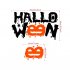 Wall Sticker Halloween Party Decal Wallpaper for Home Living Room Decoration AFH2096