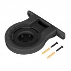 Wall-mounted Bracket Intelligent Speaker Wall Clip Support Compatible For Echo Dot3/4 black (1-piece)