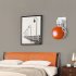 Wall mounted Bracket Solid Color Intelligent Speaker Holder Compatible For Home Pod Mini  US Plug  White