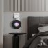 Wall mounted Bracket Solid Color Intelligent Speaker Holder Compatible For Home Pod Mini  US Plug  White
