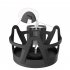 Wall mounted Bracket Solid Color Intelligent Speaker Holder Compatible For Home Pod Mini  US Plug  White