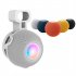 Wall mounted Bracket Solid Color Intelligent Speaker Holder Compatible For Home Pod Mini  US Plug  White