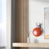 Wall mounted Bracket Solid Color Intelligent Speaker Holder Compatible For Home Pod Mini  US Plug  White