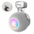 Wall mounted Bracket Solid Color Intelligent Speaker Holder Compatible For Home Pod Mini  US Plug  White