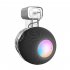Wall mounted Bracket Solid Color Intelligent Speaker Holder Compatible For Home Pod Mini  US Plug  White
