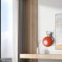 Wall mounted Bracket Solid Color Intelligent Speaker Holder Compatible For Home Pod Mini  US Plug  White