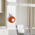 Wall mounted Bracket Solid Color Intelligent Speaker Holder Compatible For Home Pod Mini  US Plug  White