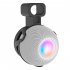 Wall mounted Bracket Solid Color Intelligent Speaker Holder Compatible For Home Pod Mini  US Plug  White