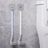 Wall mounted Long Handle Golf Toilet  Brush Household Bathroom Cleaning Tool  White 40 7 2 5cm OPP bag