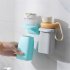 Wall mounted Magnetic  Mouthwash  Cup Household Bathroom Accessories Blue