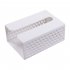 Wall mounted Paper Towel Holder Toilet Tissue Box Paper Storage Organizer white