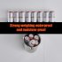 Wall mounted Storage Shelves Multifunctional Rust proof Towel Rack Organizer For Bathroom Kitchen Regular 40cm