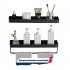 Wall mounted Storage Shelves Multifunctional Rust proof Towel Rack Organizer For Bathroom Kitchen Regular 40cm