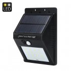 Wall mounted solar powered outdoor LED security light brings 320 lumens of lighting to your outdoor spaces and with PIR motion detection automatically activates