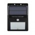 Wall mounted solar powered outdoor LED security light brings 320 lumens of lighting to your outdoor spaces and with PIR motion detection automatically activates