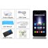 Walsun X1 Smarphone with 5 inch 854x480 Capacitive Screen MT6582 Quad Core 1 3GHz 1GB RAM and 8GB internal memory  Wake gesturing and dual SIM