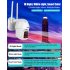 Wanscam K48C 1080P WiFi IP Camera Motion Detect Auto Tracking PTZ 4X Zoom 2 way Audio P2P CCTV Security Outdoor Dome Cam EU Plug