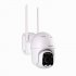 Wanscam K48C 1080P WiFi IP Camera Motion Detect Auto Tracking PTZ 4X Zoom 2 way Audio P2P CCTV Security Outdoor Dome Cam EU Plug