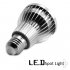 Warm white LED Light Bulb for use in all incandescent screw in base   fixtures 
