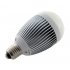 Warm white LED light bulb for use in any standard incandescent socket 