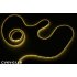 Warm white colored LED strip light   This 5M long waterproof LED light strip is extremely flexible and can be used as decorative lighting for trees or   
