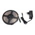 Warm white colored LED strip light   This 5M long waterproof LED light strip is extremely flexible and can be used as decorative lighting for trees or   