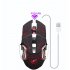 Warwolf Q8 Wireless Mouse Optical Mouse Gaming Silent USB Rechargeable 1600dpi for PC Laptop Computer Black