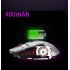 Warwolf Q8 Wireless Mouse Optical Mouse Gaming Silent USB Rechargeable 1600dpi for PC Laptop Computer Silver