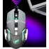 Warwolf Q8 Wireless Mouse Optical Mouse Gaming Silent USB Rechargeable 1600dpi for PC Laptop Computer Silver