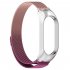 Watch Band Screwless Wristband Bracelet Replacement Straps Adjustable Length Compatible For Xiaomi Mi Band 7 7nfc silver