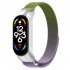Watch Band Screwless Wristband Bracelet Replacement Straps Adjustable Length Compatible For Xiaomi Mi Band 7 7nfc champagne color