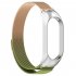 Watch Band Screwless Wristband Bracelet Replacement Straps Adjustable Length Compatible For Xiaomi Mi Band 7 7nfc champagne color