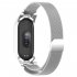 Watch Band Screwless Wristband Bracelet Replacement Straps Adjustable Length Compatible For Xiaomi Mi Band 7 7nfc space grey