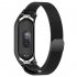 Watch Band Screwless Wristband Bracelet Replacement Straps Adjustable Length Compatible For Xiaomi Mi Band 7 7nfc space grey