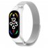 Watch Band Screwless Wristband Bracelet Replacement Straps Adjustable Length Compatible For Xiaomi Mi Band 7 7nfc space grey