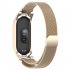 Watch Band Screwless Wristband Bracelet Replacement Straps Adjustable Length Compatible For Xiaomi Mi Band 7 7nfc green   purple