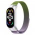Watch Band Screwless Wristband Bracelet Replacement Straps Adjustable Length Compatible For Xiaomi Mi Band 7 7nfc Blue green   orange