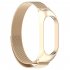 Watch Band Screwless Wristband Bracelet Replacement Straps Adjustable Length Compatible For Xiaomi Mi Band 7 7nfc rose gold