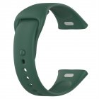Watch Band Silicone Strap Adjustable Replacement Belt Bracelet Wristband Compatible For Redmi Watch3 Pine Needle Green