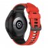 Watch Band Wristband Compatible For Samsung Galaxy Watch5 Watch4 Classic Dual color Sports Silicone Strap white and black