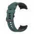 Watch Band Wristband Compatible For Samsung Galaxy Watch5 Watch4 Classic Dual color Sports Silicone Strap white and black