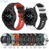 Watch Band Wristband Compatible For Samsung Galaxy Watch5 Watch4 Classic Dual color Sports Silicone Strap white and black