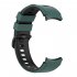 Watch Band Wristband Compatible For Samsung Galaxy Watch5 Watch4 Classic Dual color Sports Silicone Strap white and black
