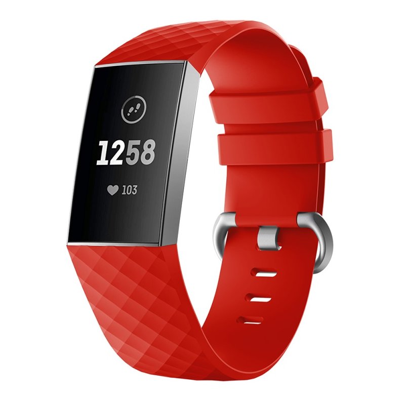 fitbit charge 3 red light