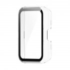 Watch Case Film Cover Integrated All-around Screen Protector Accessories Compatible For Huawei Watch Fit2 transparent white