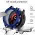 Watch Case Lightweight Protector Cover Compatible For Samsung Watch5 Pro 45mm Bumper Shell With Scale black