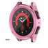 Watch Case Lightweight Protector Cover Compatible For Samsung Watch5 Pro 45mm Bumper Shell With Scale black