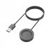 Watch Charger Charging Cable Portable Wireless Charging Dock Replacement Compatible For Smart Watch H6 black