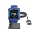Watch Charger Magnetic Suction Charger Stand Usb Charging Cable For Kids Watch 4x Nik al00 black