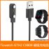 Watch Charging Cable Magnetic Wireless Charger Adapter Line for Ticwatch Gth2 Cxb08 Mobvoi Gth2 Black